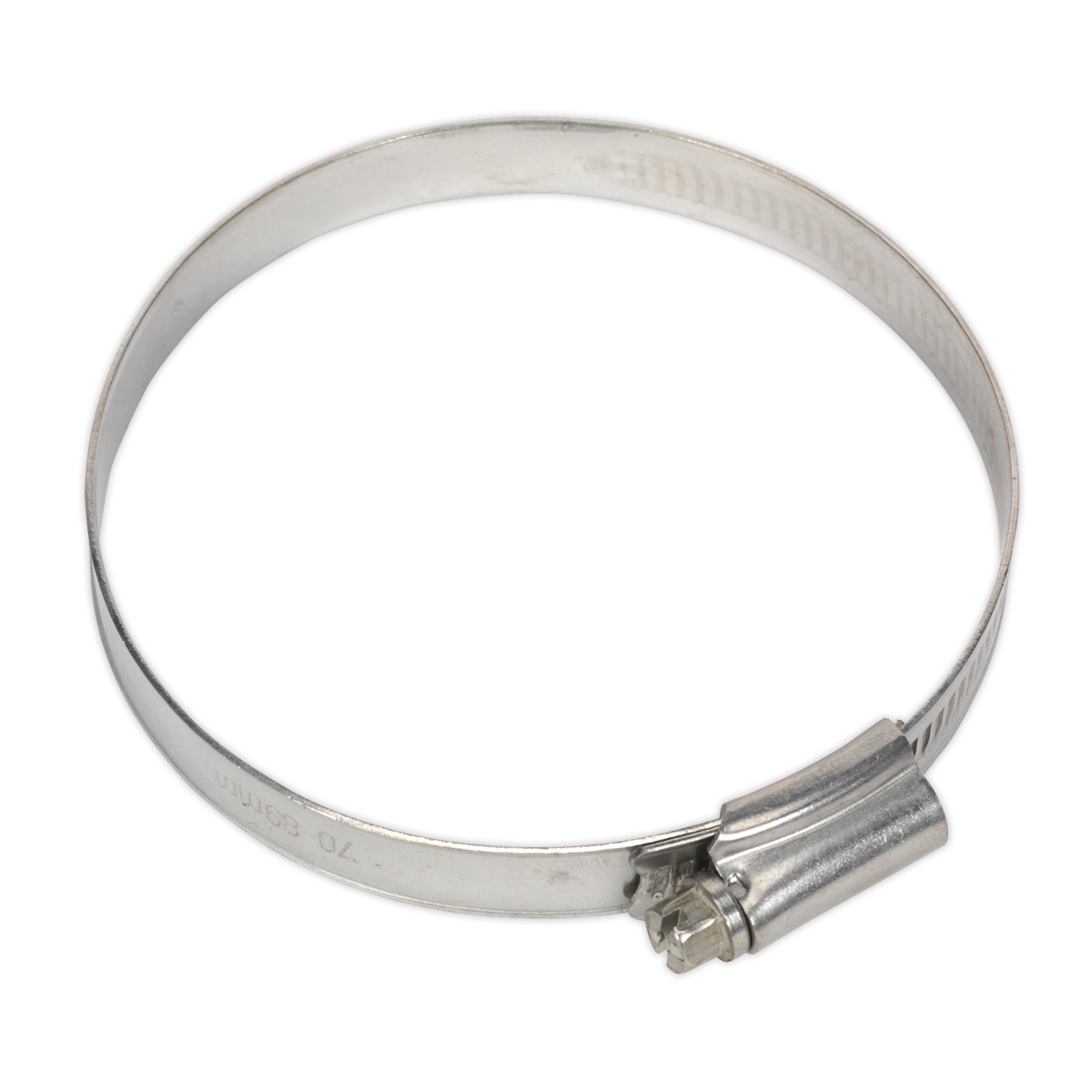 Stainless Steel Hose Clip 70-89mm - Pack of 5