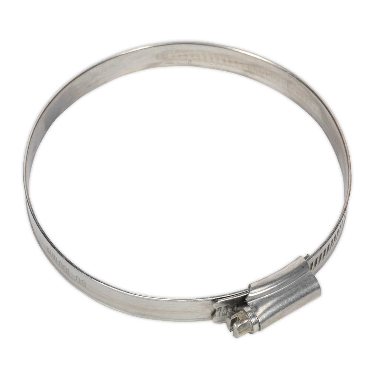 Stainless Steel Hose Clip 80-100mm - Pack of 5