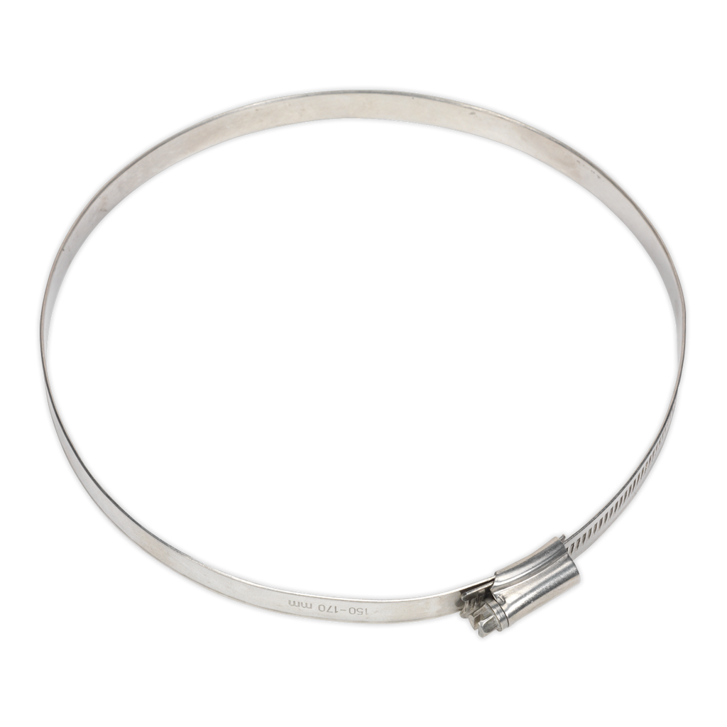 Stainless Steel Hose Clip 150-170mm - Pack of 5