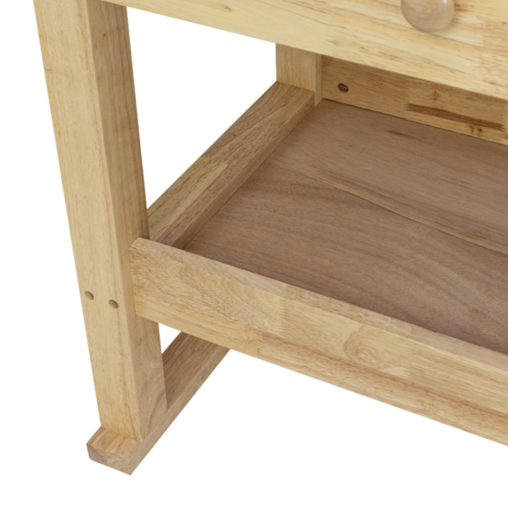 SIP 01460 Woodworking Carpentry Workshop Hard Wood Work Bench with 4 Drawers 1640mm