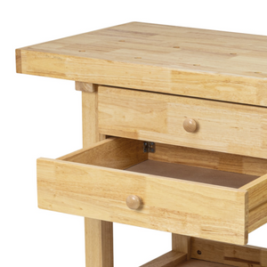 SIP 01460 Woodworking Carpentry Workshop Hard Wood Work Bench with 4 Drawers 1640mm