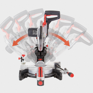 SIP 01505 Double Bevel Sliding Compound Woodworking Mitre Saw 305mm 1800W 230V