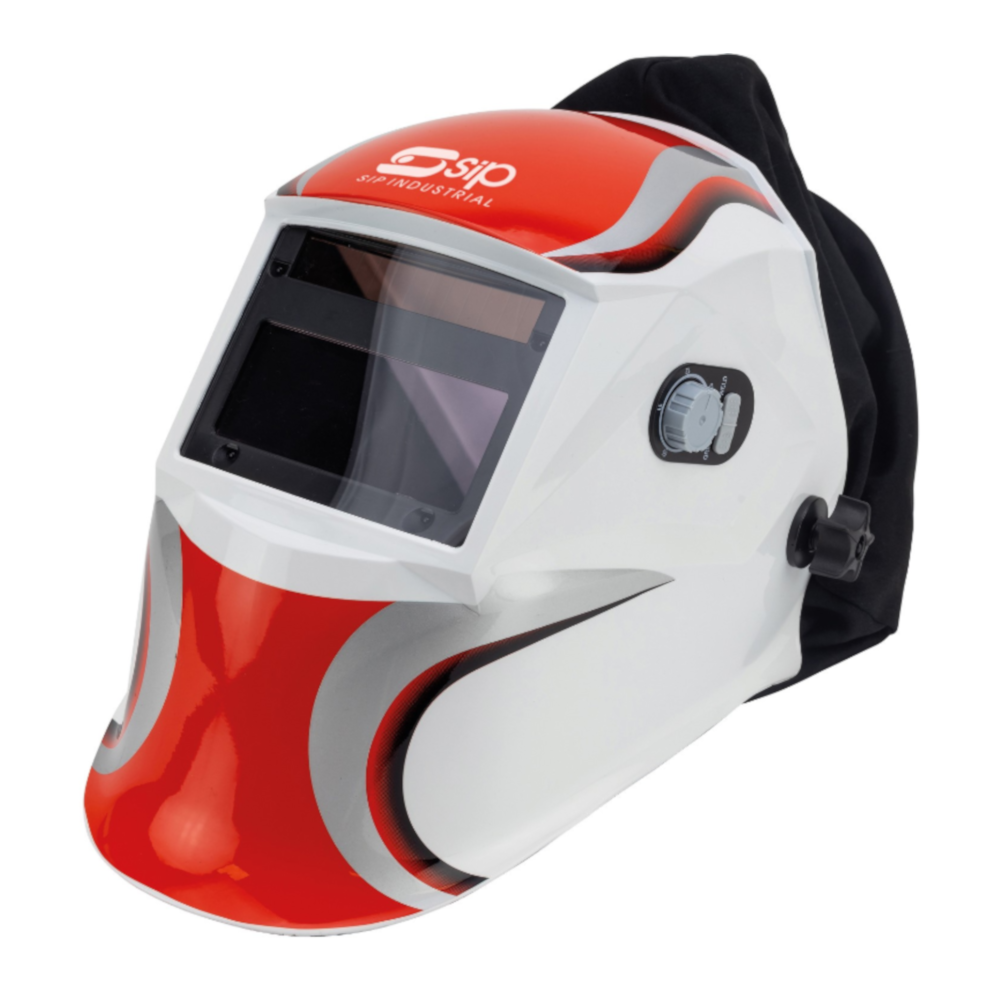SIP 02814 WR1000 Electronic Face Head Shield with Powered Air Purifying Mask Respirator PAPR