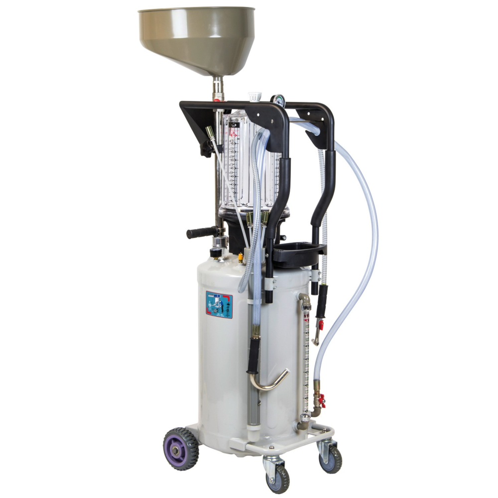 SIP 03722 Air Operated Gravity Suction Waste Oil Fluid Drainer 80 Litre