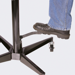 SIP 03871 Vertical Transmission Jack Gearbox Support Lift, 500kg Capacity, Black