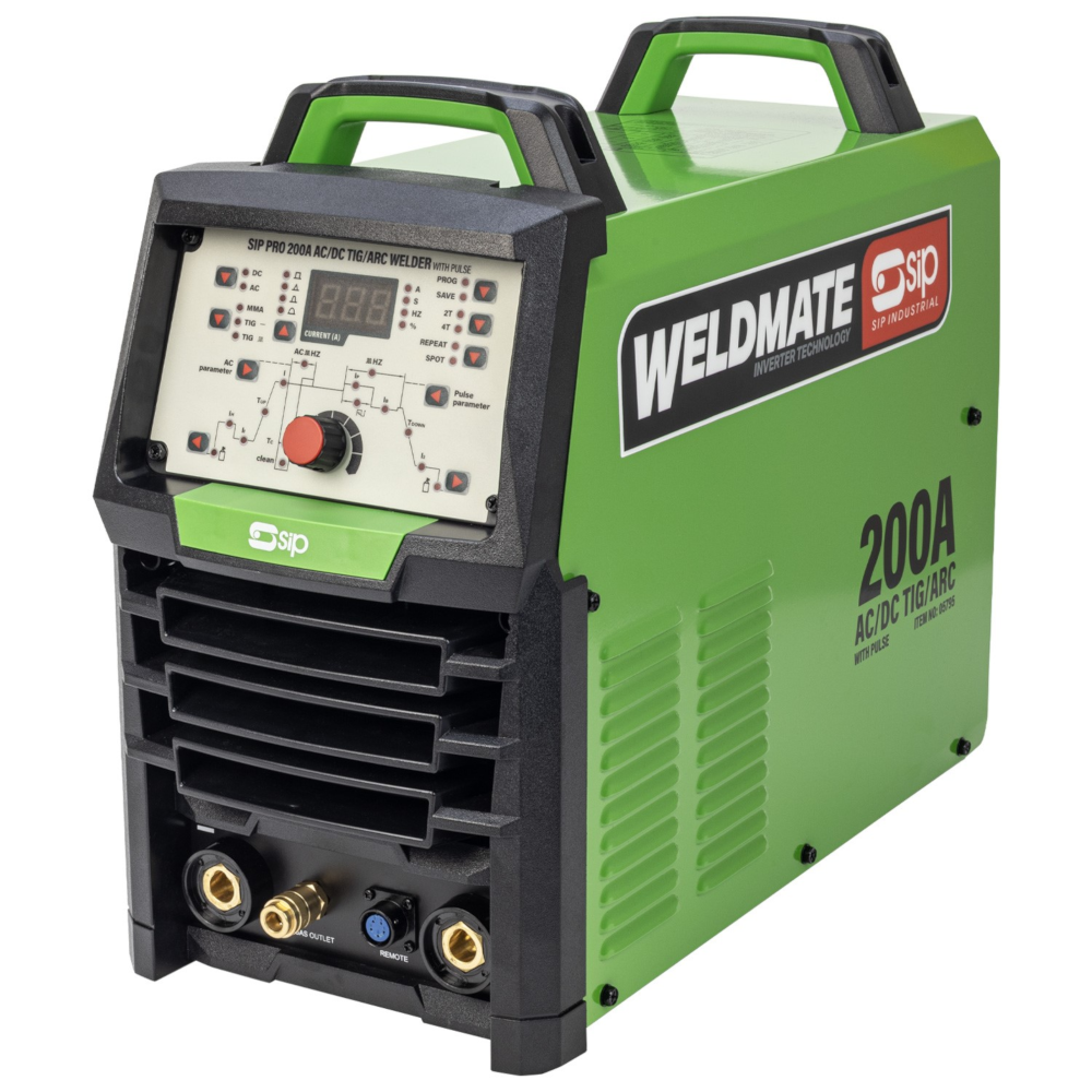 SIP 05795 WELDMATE PRO AC/DC TIG ARC Welding Machine 200A 200 Amp 230V
