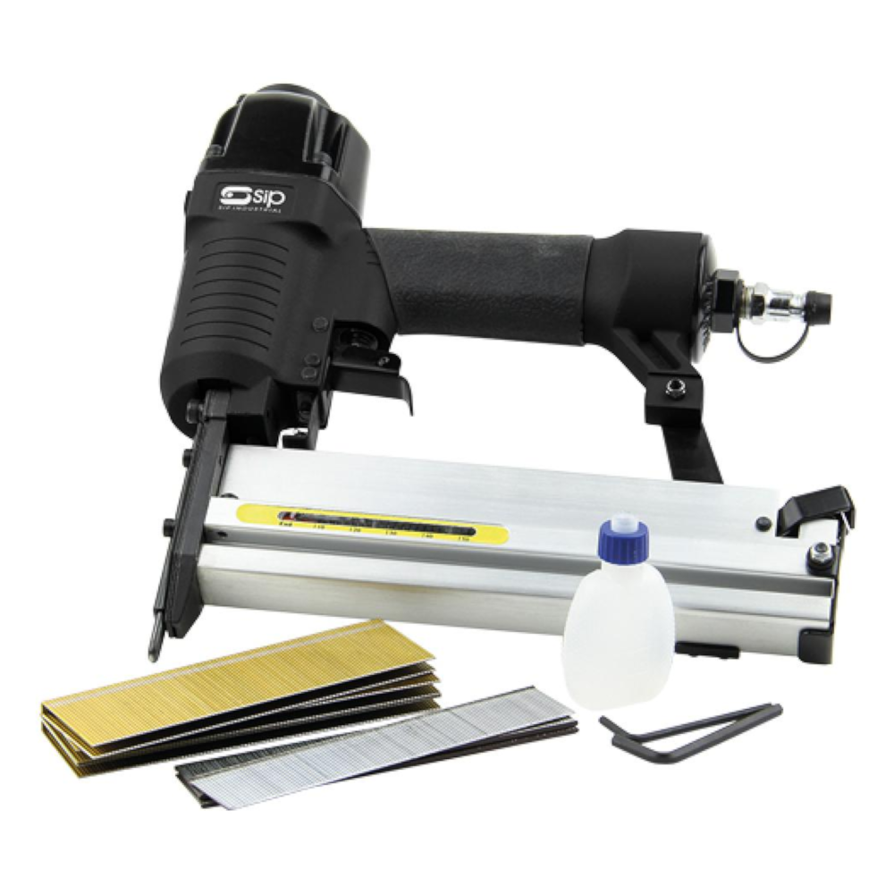SIP 06771 2 in 1 Air Stapler Nailer Combination Tool 1/4" BSP
