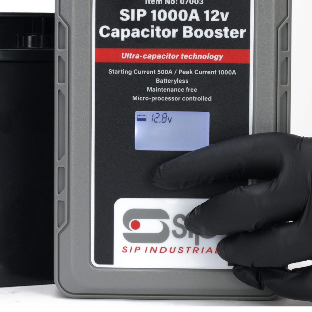 SIP 07003 Batteryless Emergency Vehicle Battery Jump Starter Charger 1000 Peak Amps 12V
