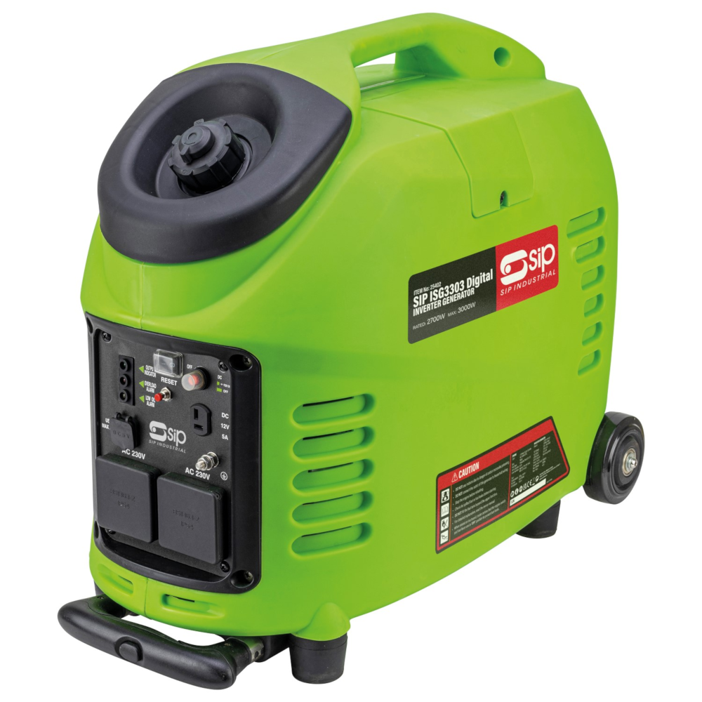 SIP 25402 Heavy-Duty Petrol Engine Digital Inverter Generator 3000W