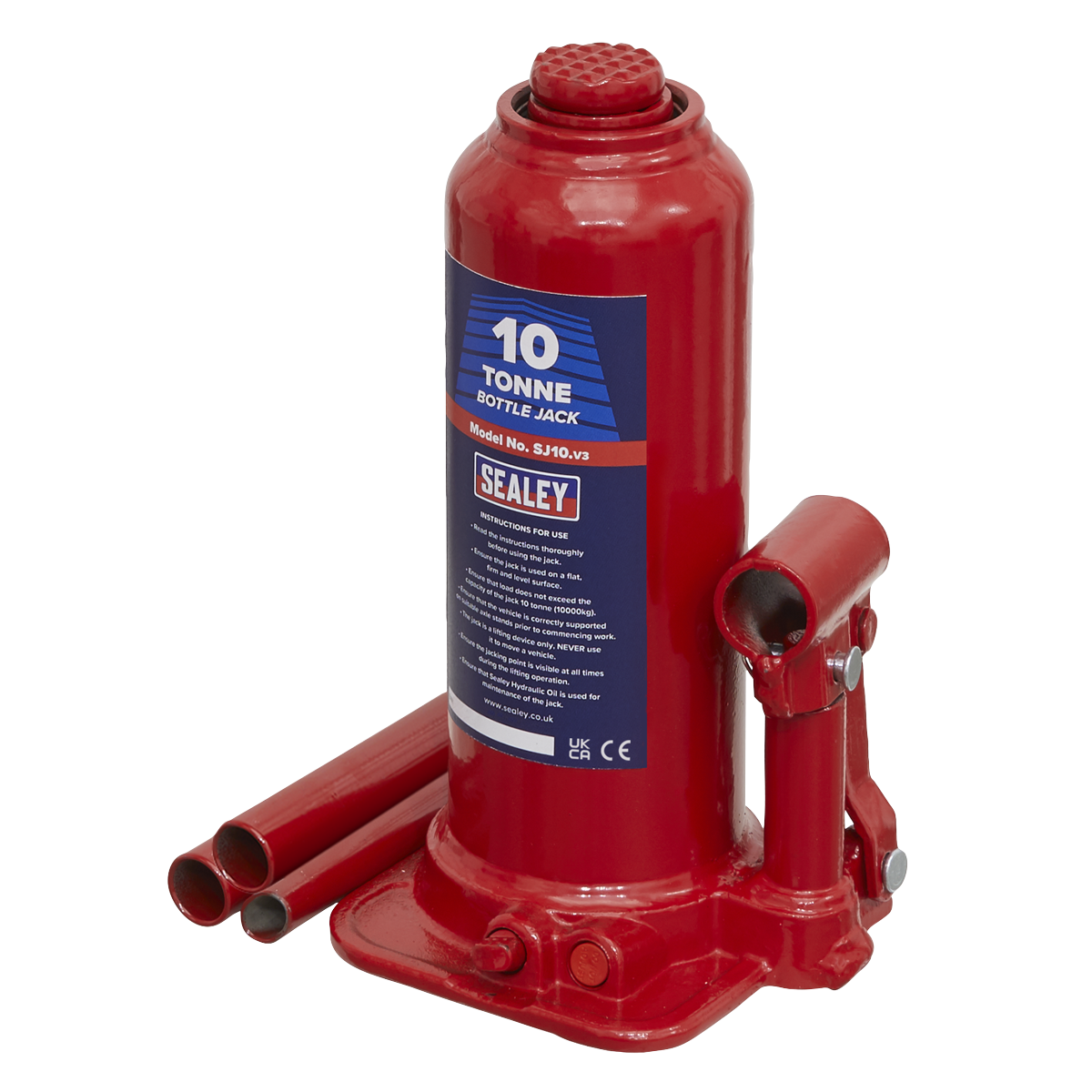 Hydraulic Bottle Jack, 10 Tonne (SJ10)