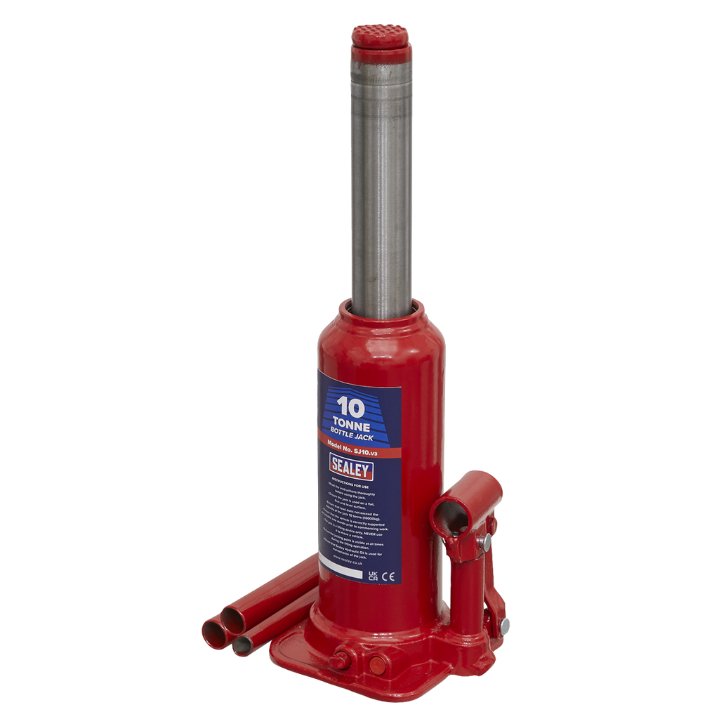 Hydraulic Bottle Jack, 10 Tonne (SJ10)