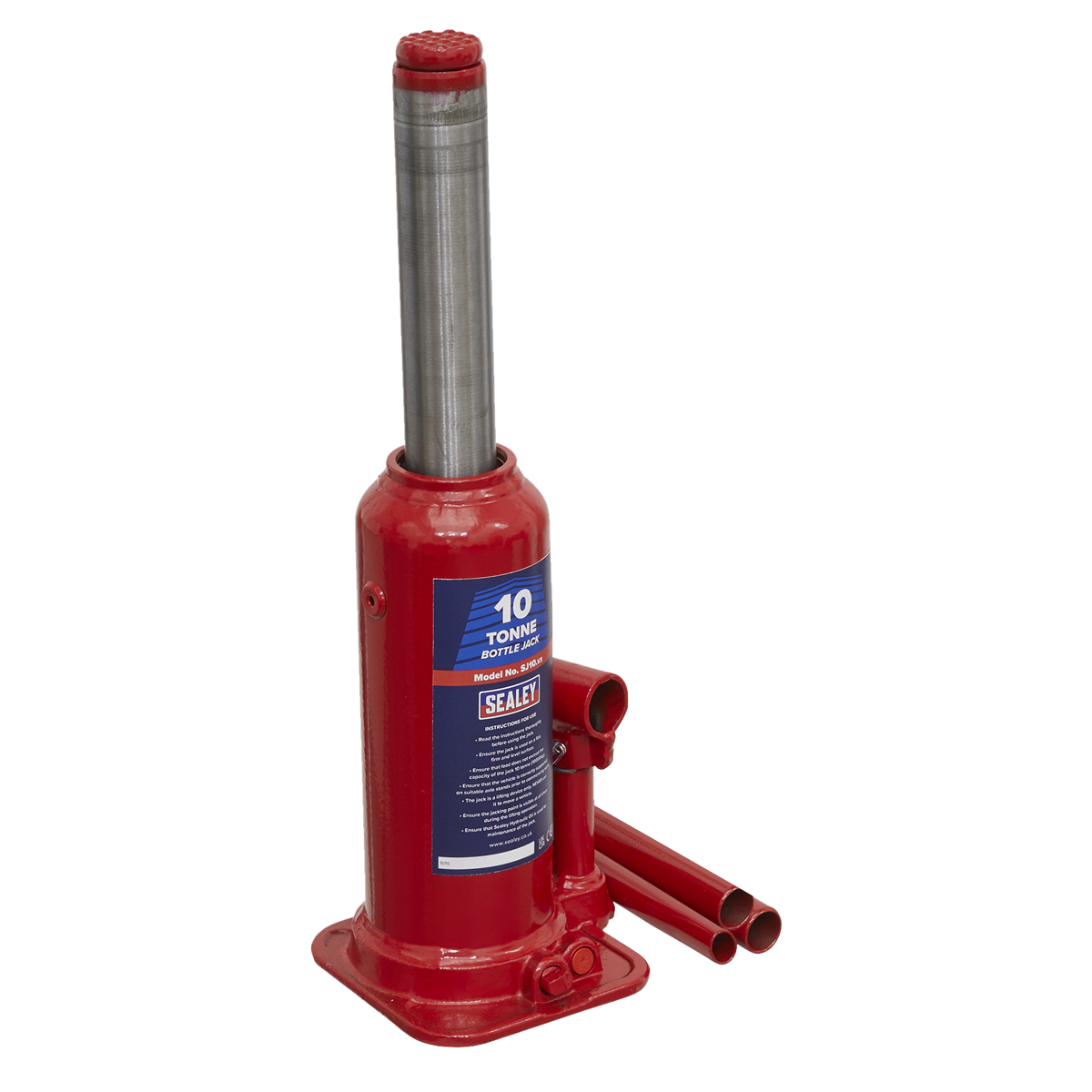 Hydraulic Bottle Jack, 10 Tonne (SJ10)