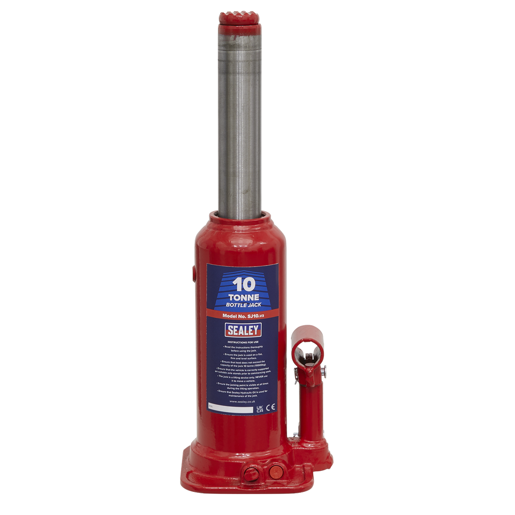 Hydraulic Bottle Jack, 10 Tonne (SJ10)