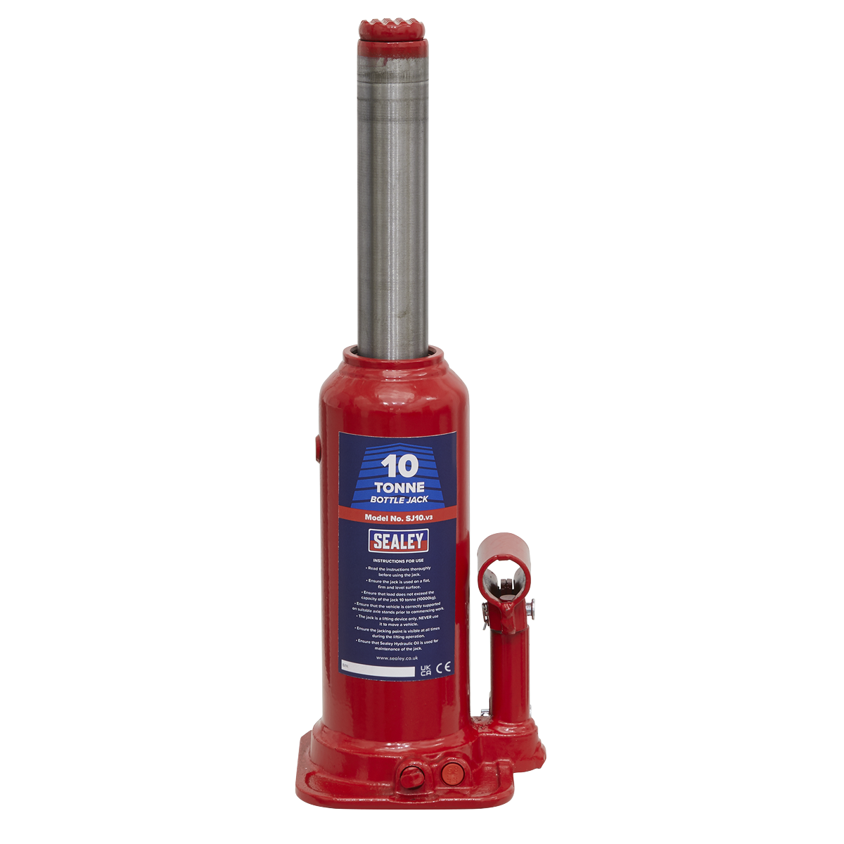 Hydraulic Bottle Jack, 10 Tonne (SJ10)