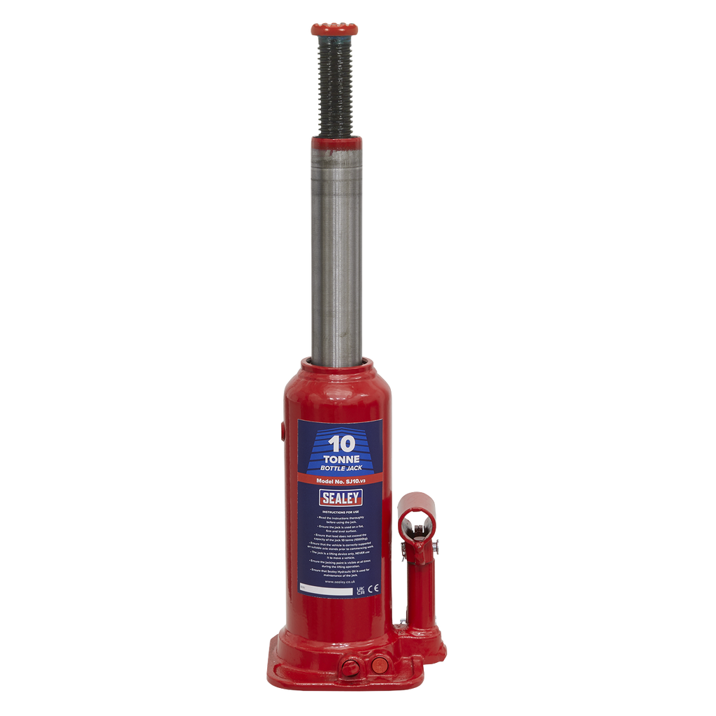 Hydraulic Bottle Jack, 10 Tonne (SJ10)