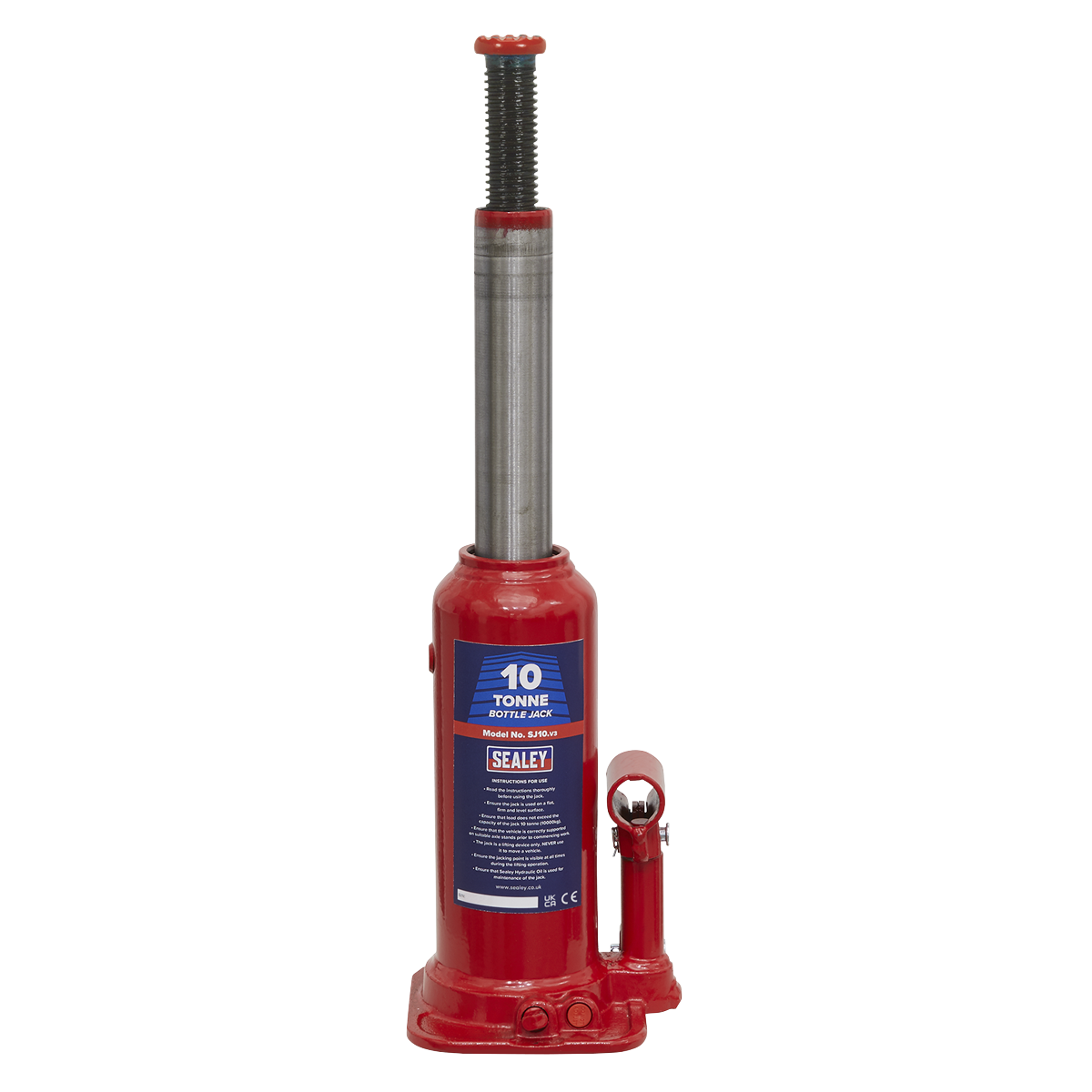 Hydraulic Bottle Jack, 10 Tonne (SJ10)