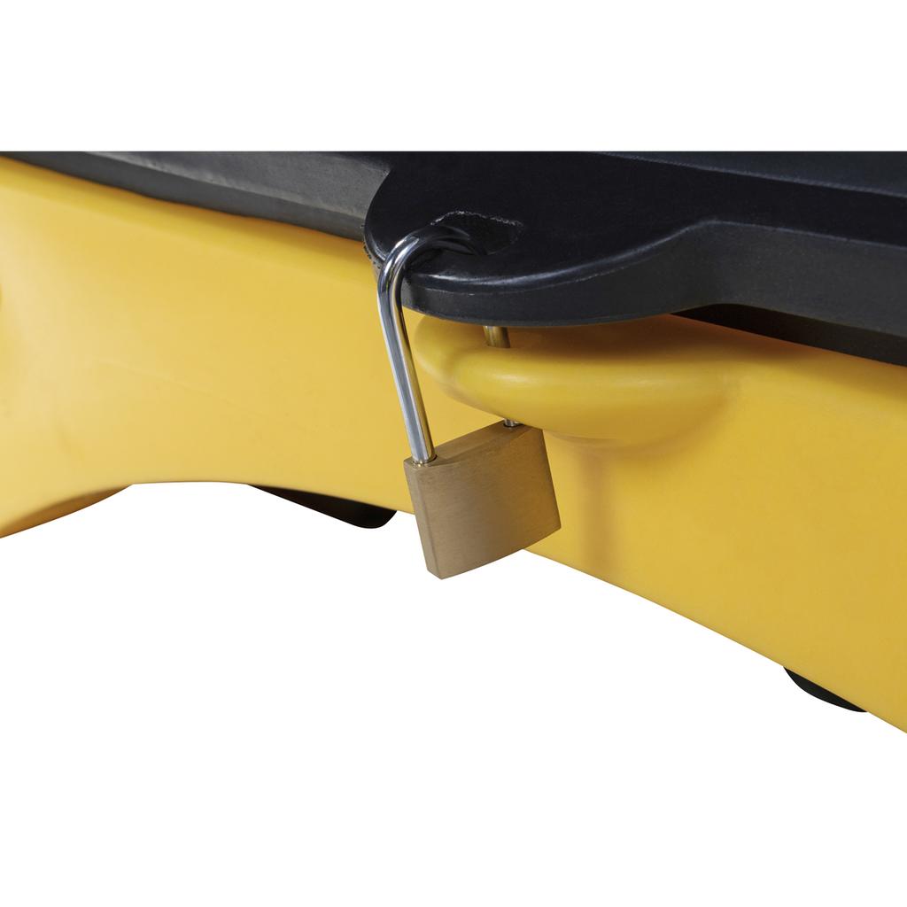 4 Drum Barrel Bund with Hardcover 485L Capacity