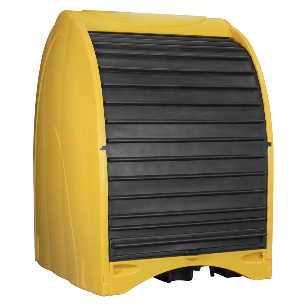 4 Drum Barrel Bund with Hardcover 485L Capacity