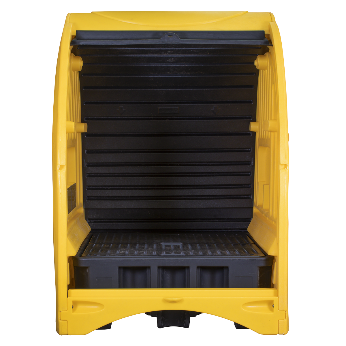 4 Drum Barrel Bund with Hardcover 485L Capacity