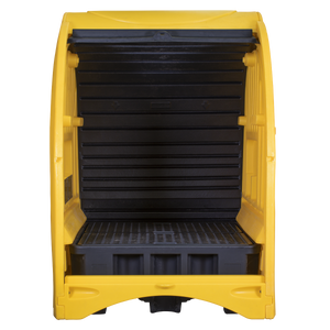 4 Drum Barrel Bund with Hardcover 485L Capacity