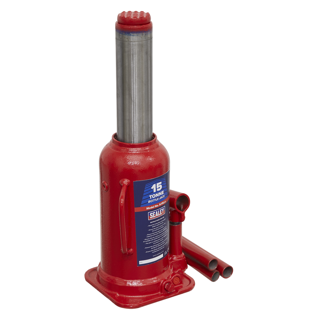 Hydraulic Bottle Jack, 15 Tonne (SJ15)