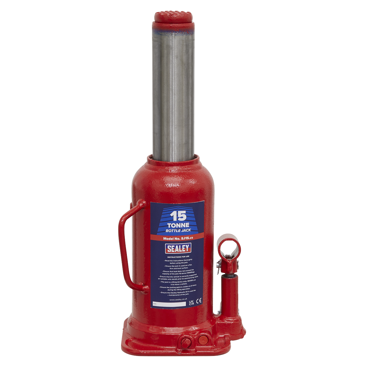Hydraulic Bottle Jack, 15 Tonne (SJ15)