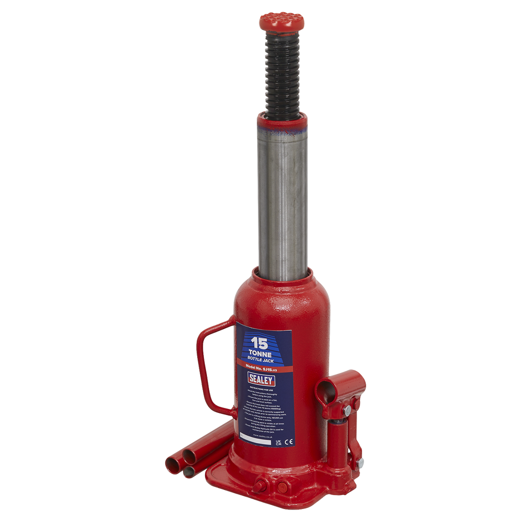 Hydraulic Bottle Jack, 15 Tonne (SJ15)