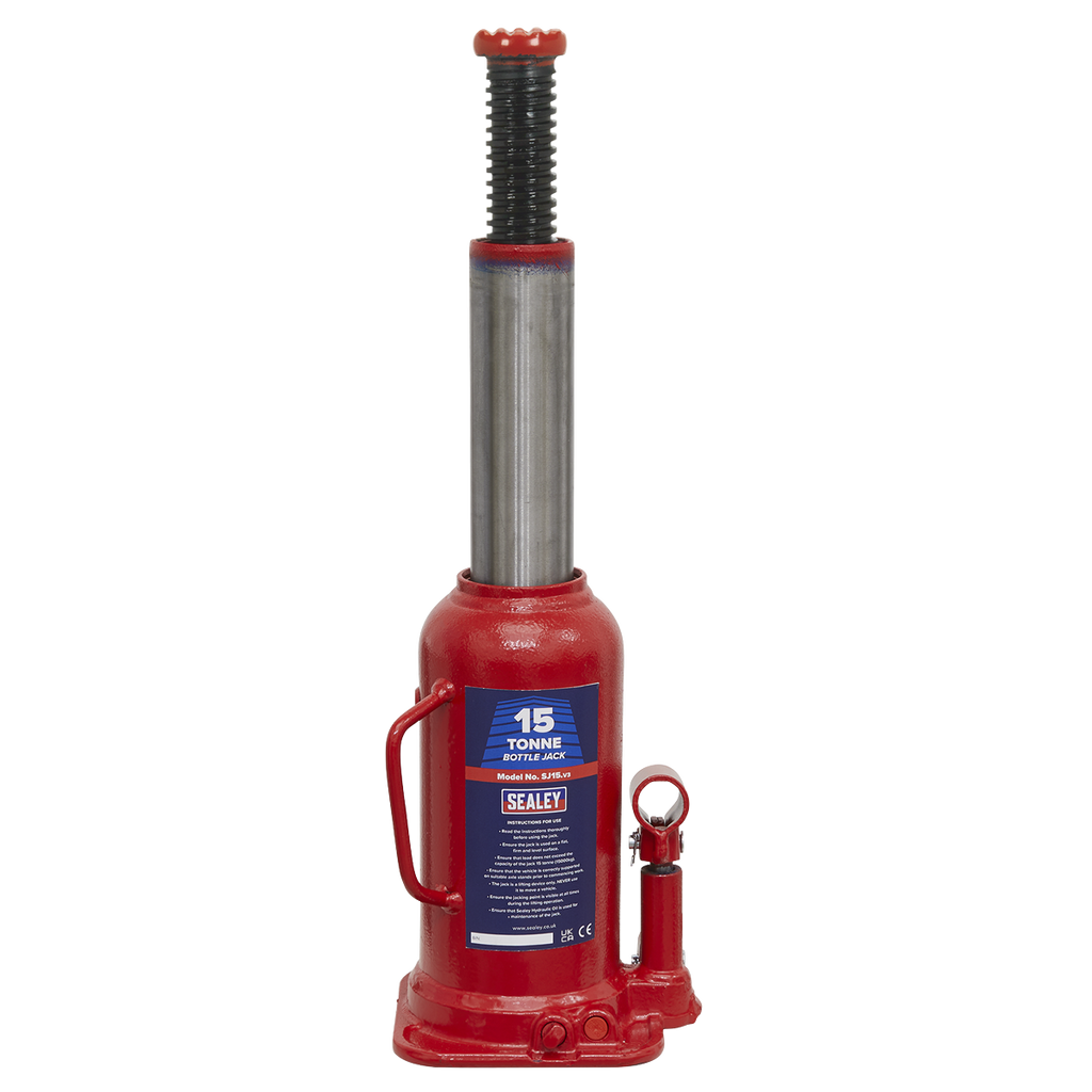 Hydraulic Bottle Jack, 15 Tonne (SJ15)