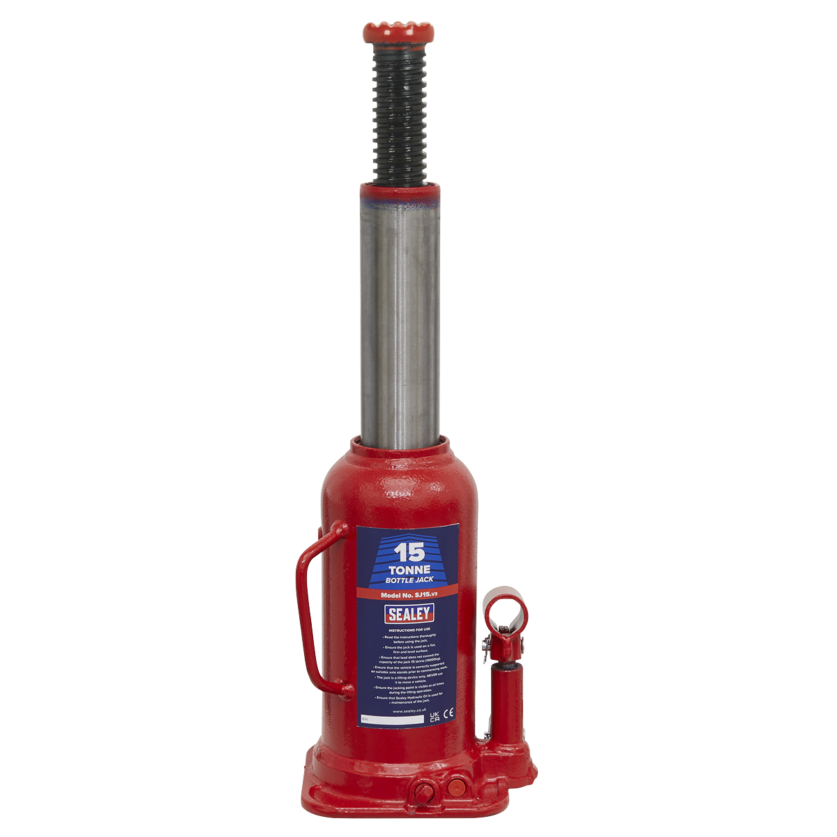 Hydraulic Bottle Jack, 15 Tonne (SJ15)