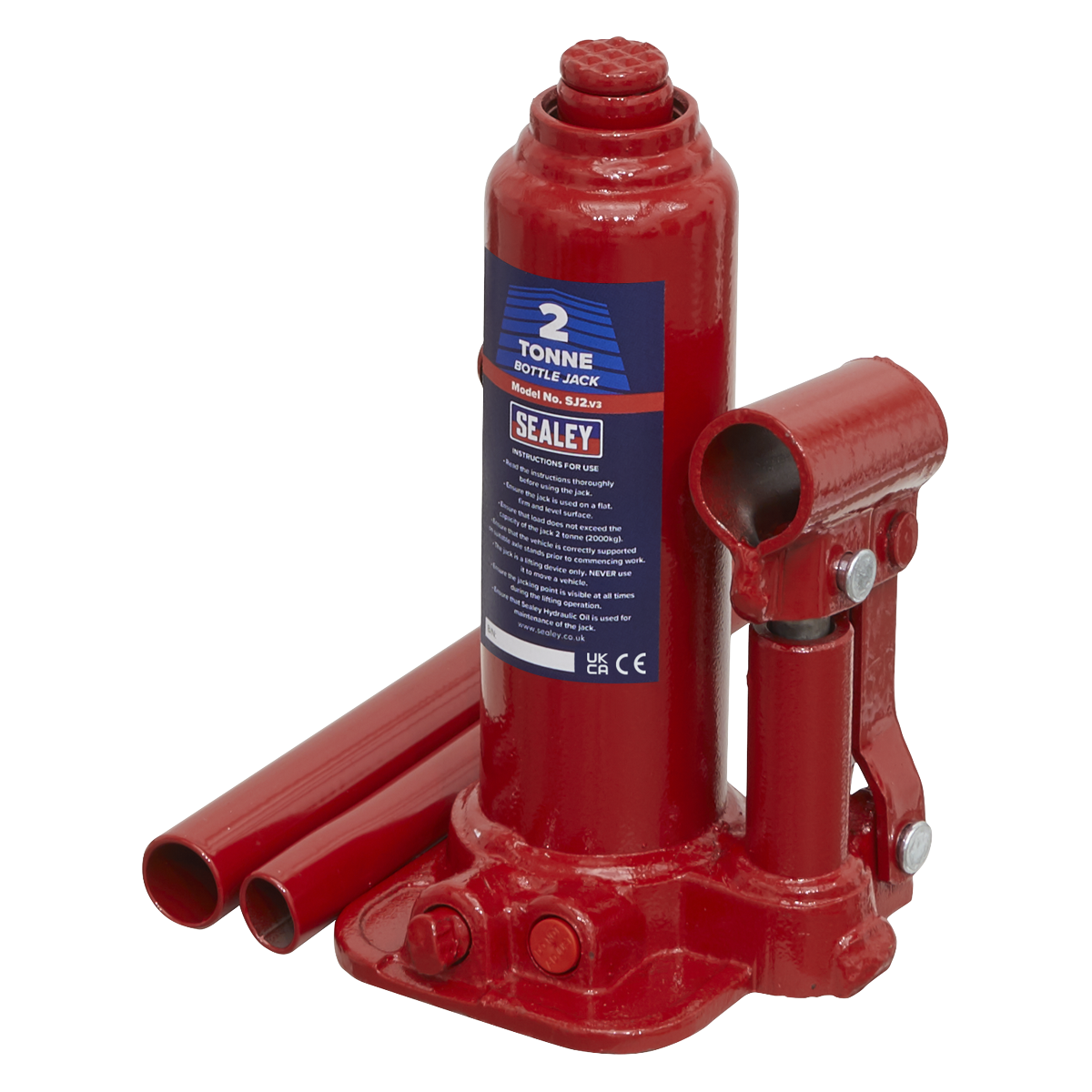 Hydraulic Bottle Jack, 2 Tonne (SJ2)