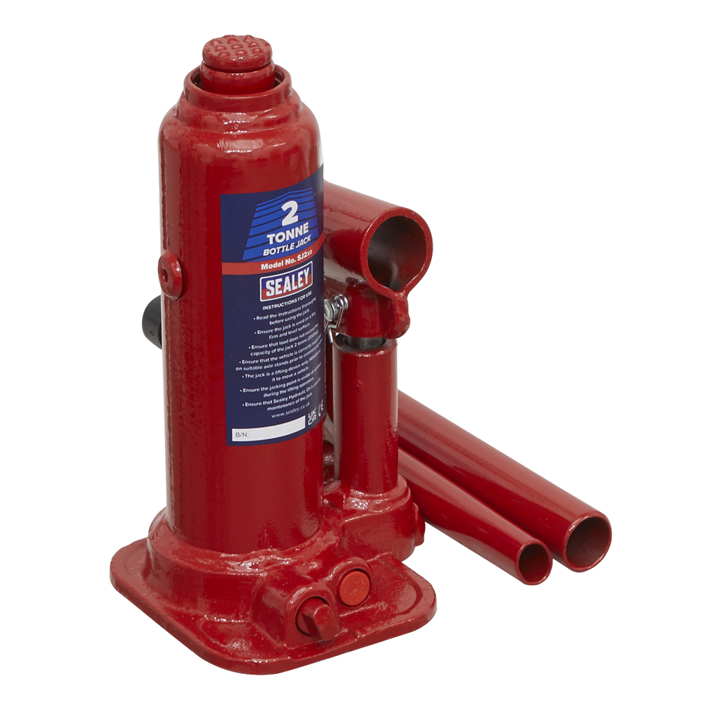 Hydraulic Bottle Jack, 2 Tonne (SJ2)