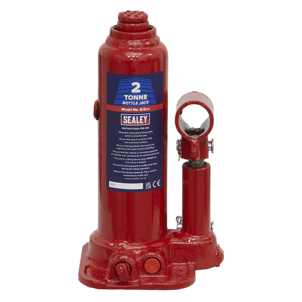 Hydraulic Bottle Jack, 2 Tonne (SJ2)