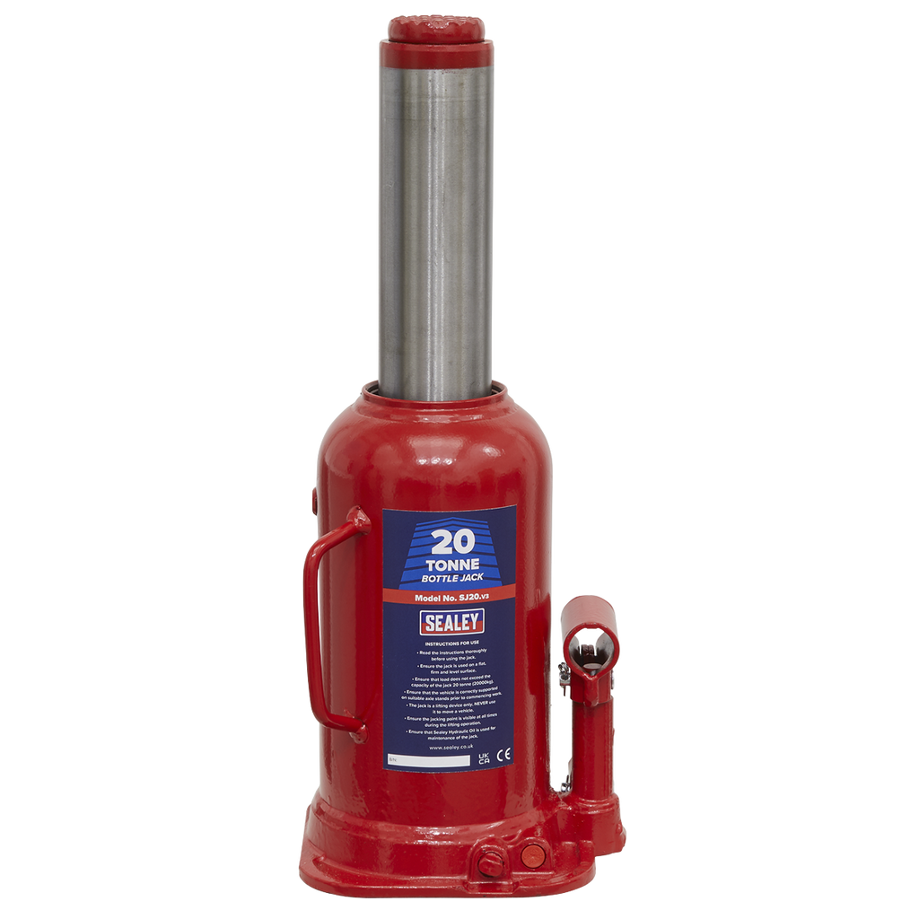Hydraulic Bottle Jack, 20 Tonne (SJ20)