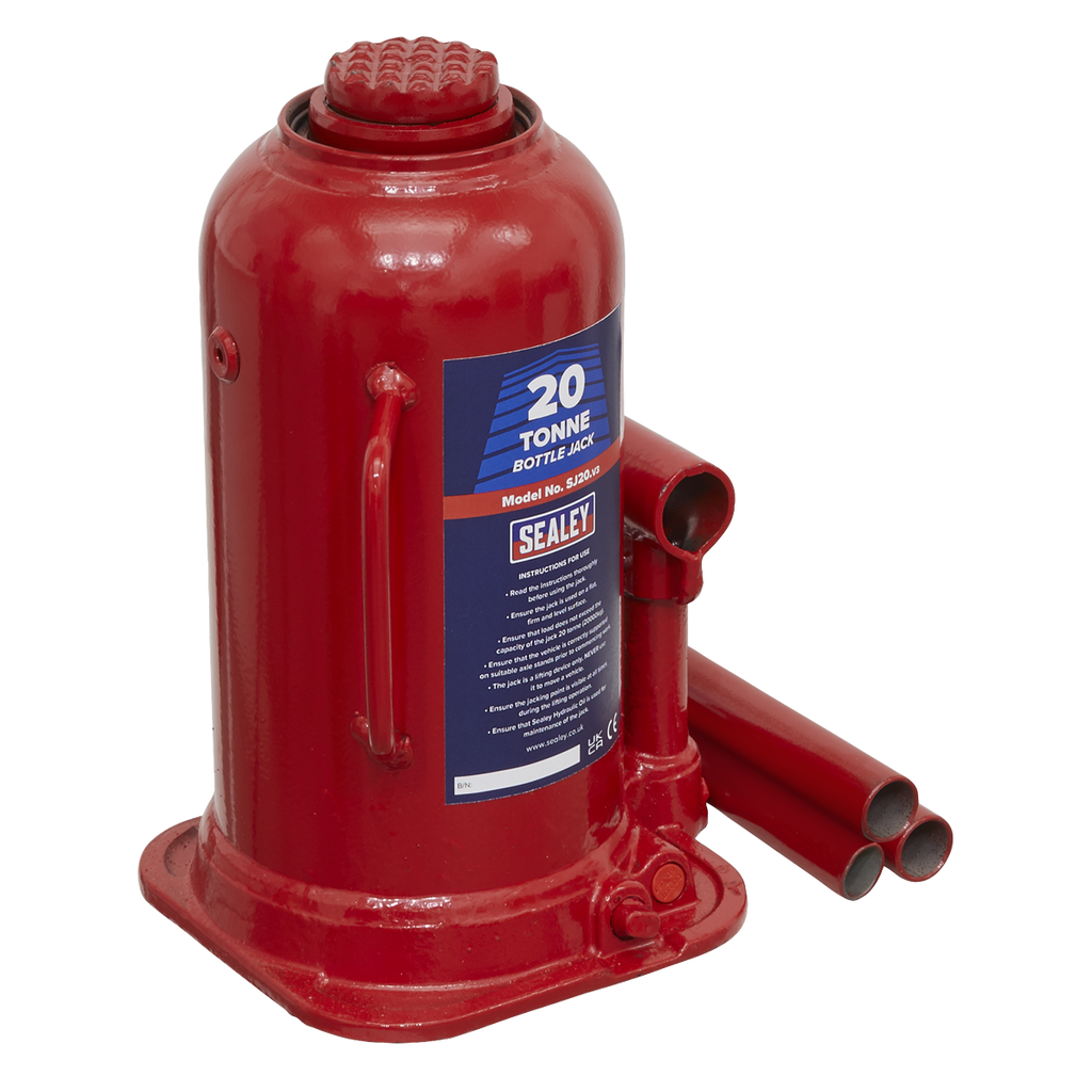 Hydraulic Bottle Jack, 20 Tonne (SJ20)