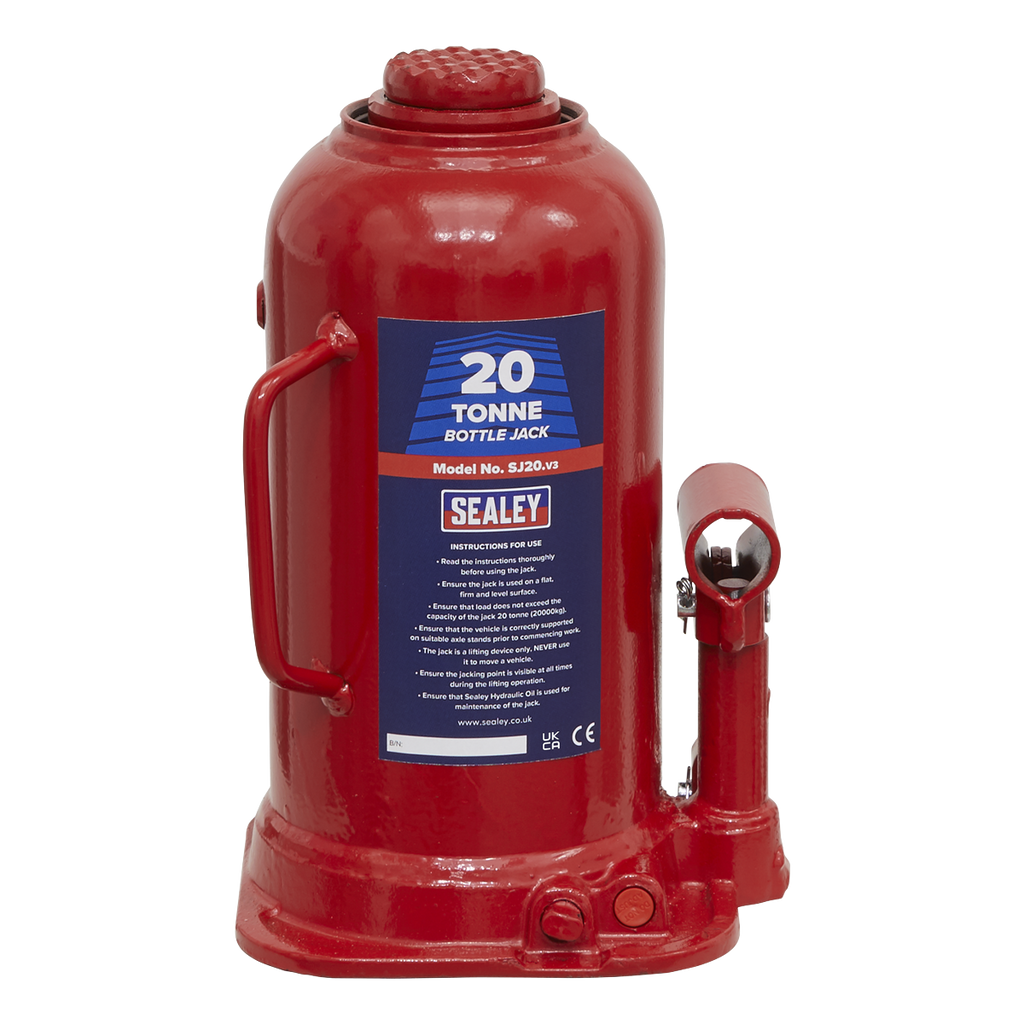 Hydraulic Bottle Jack, 20 Tonne (SJ20)