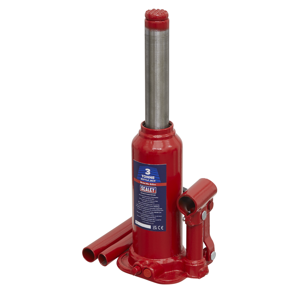 Hydraulic Bottle Jack, 3 Tonne (SJ3)