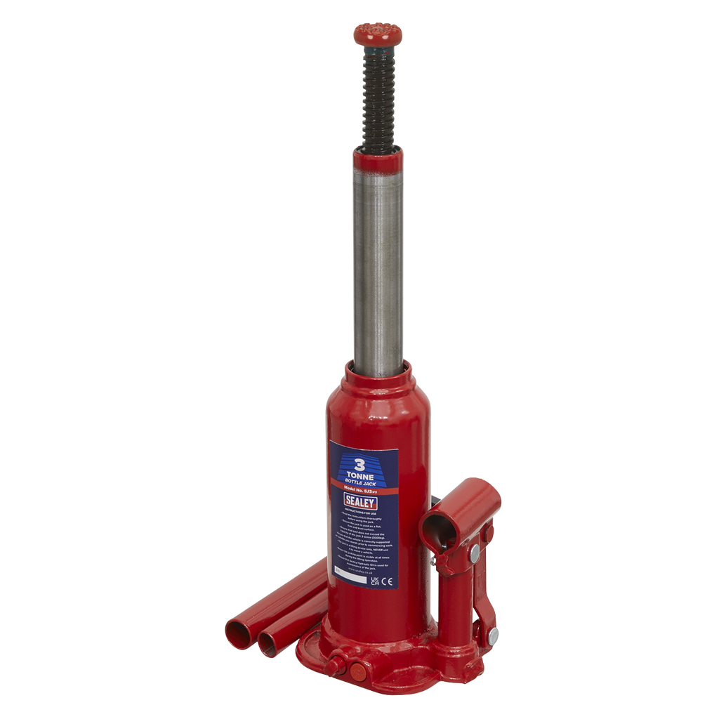 Hydraulic Bottle Jack, 3 Tonne (SJ3)