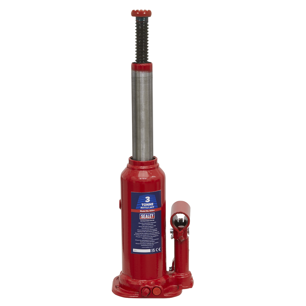 Hydraulic Bottle Jack, 3 Tonne (SJ3)