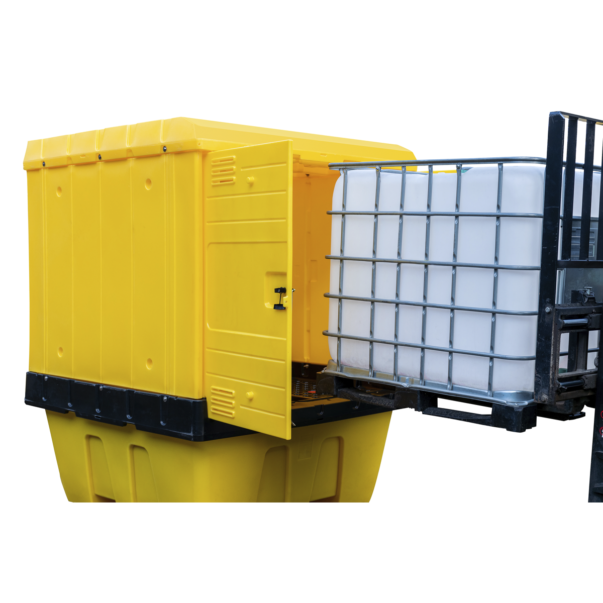 IBC Barrel Bund with Weathertight Hardcover