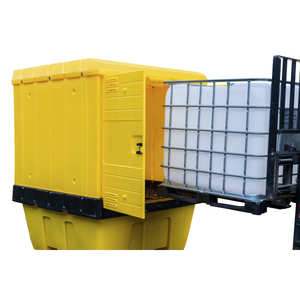 IBC Barrel Bund with Weathertight Hardcover