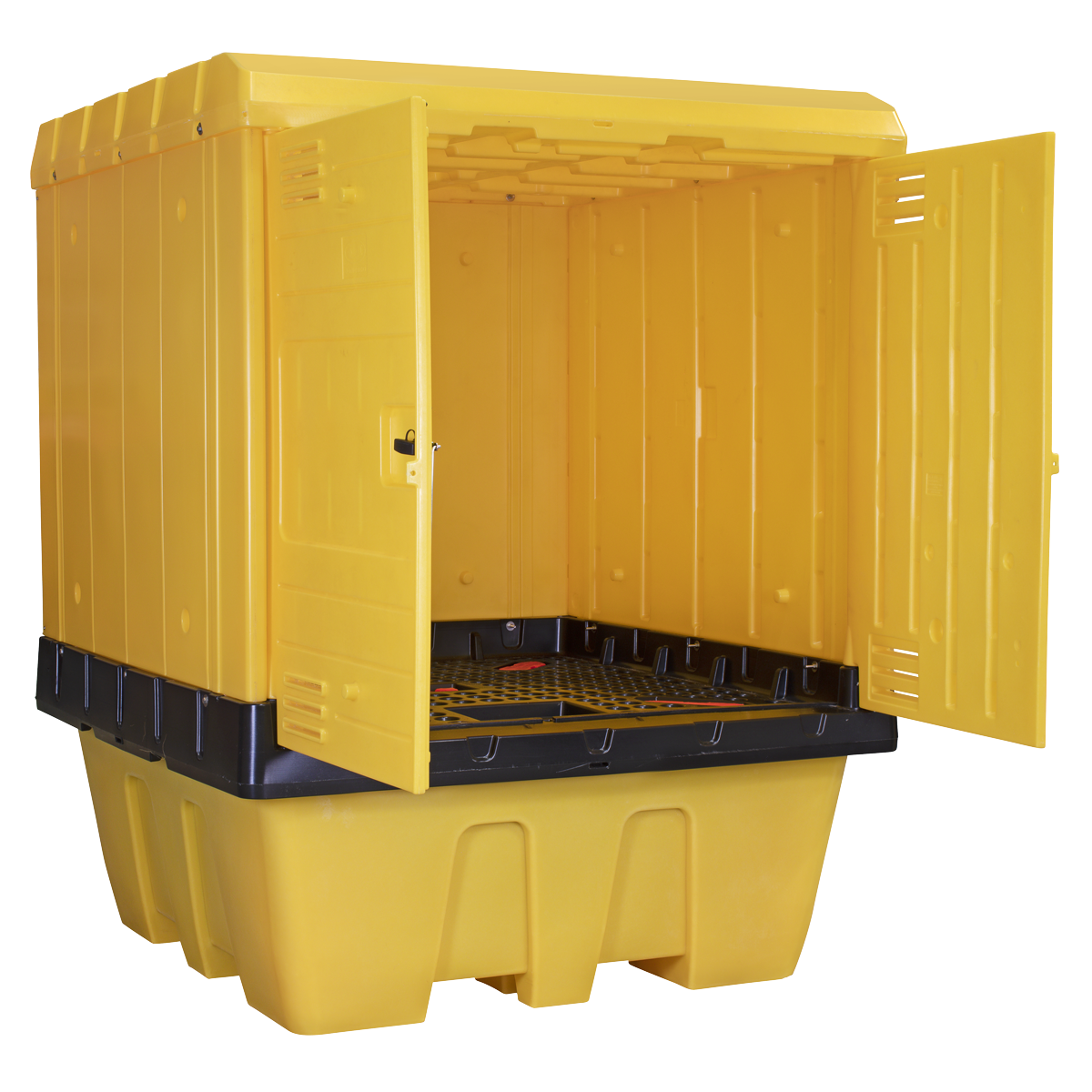 IBC Barrel Bund with Weathertight Hardcover