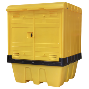 IBC Barrel Bund with Weathertight Hardcover