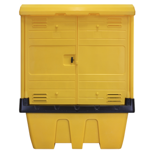 IBC Barrel Bund with Weathertight Hardcover
