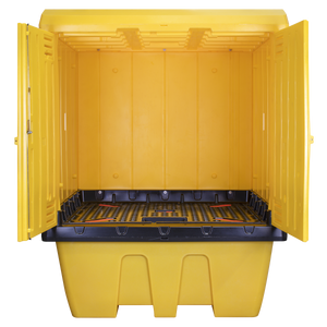 IBC Barrel Bund with Weathertight Hardcover