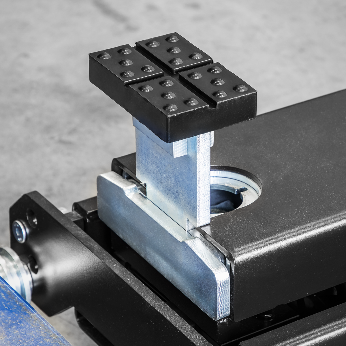 Cross Slotted Rubber Support for Viking Jacking Beams 82mm