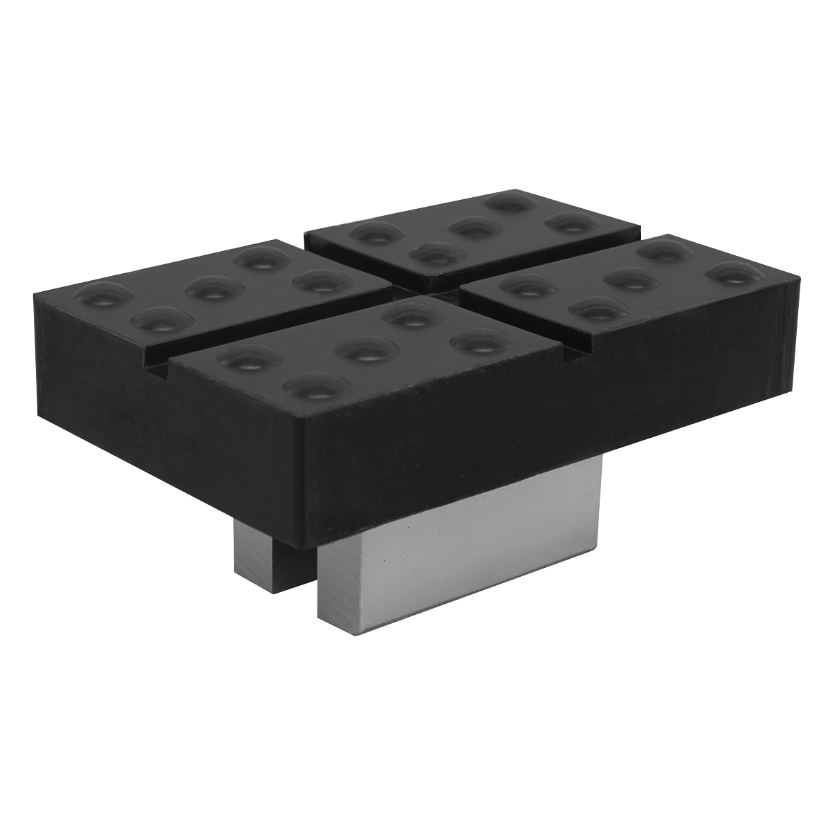 Cross Slotted Rubber Support for Viking Jacking Beams 82mm
