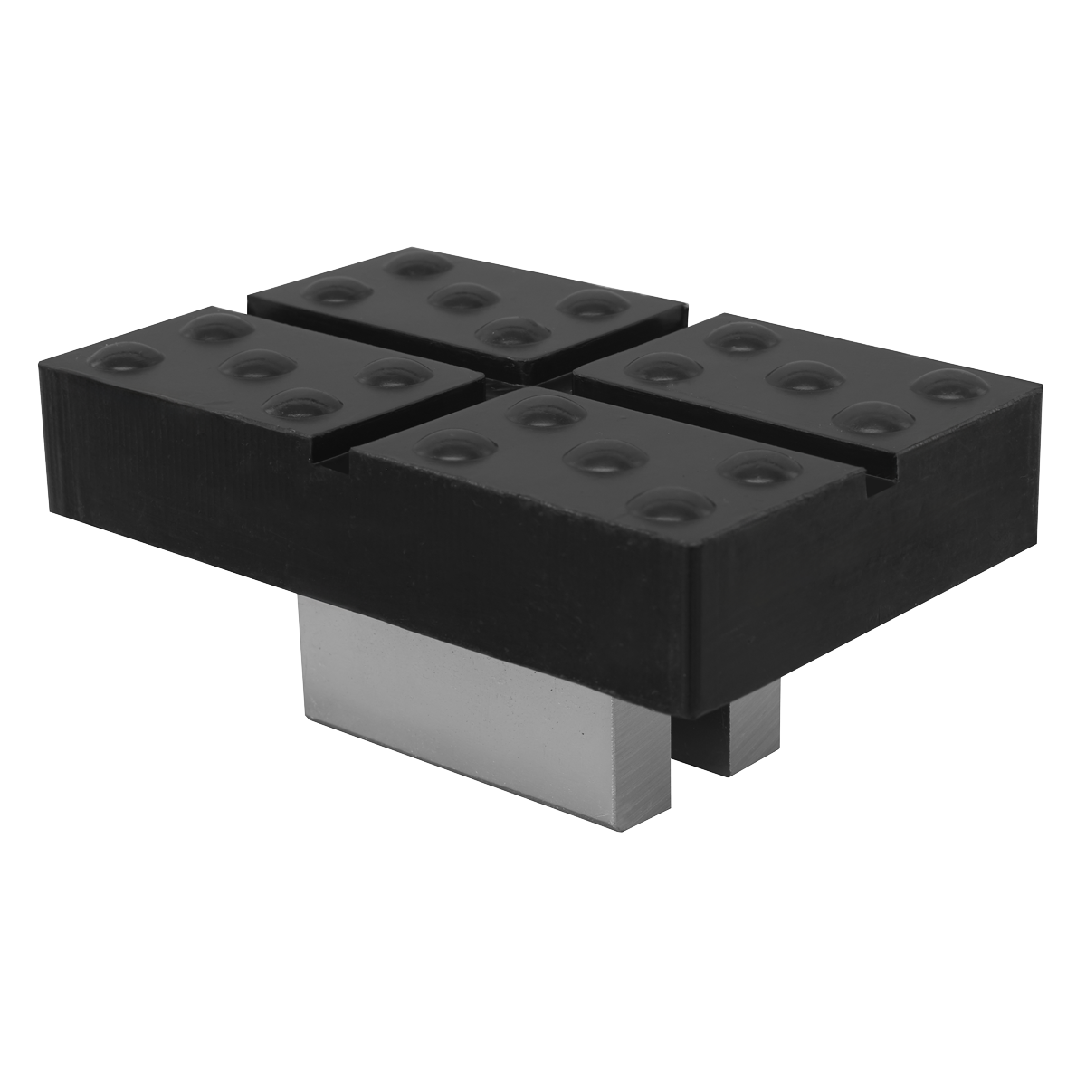Cross Slotted Rubber Support for Viking Jacking Beams 82mm