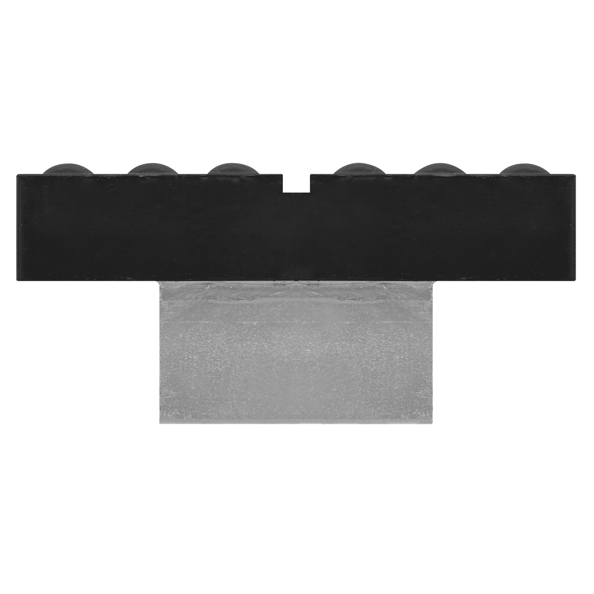 Cross Slotted Rubber Support for Viking Jacking Beams 82mm