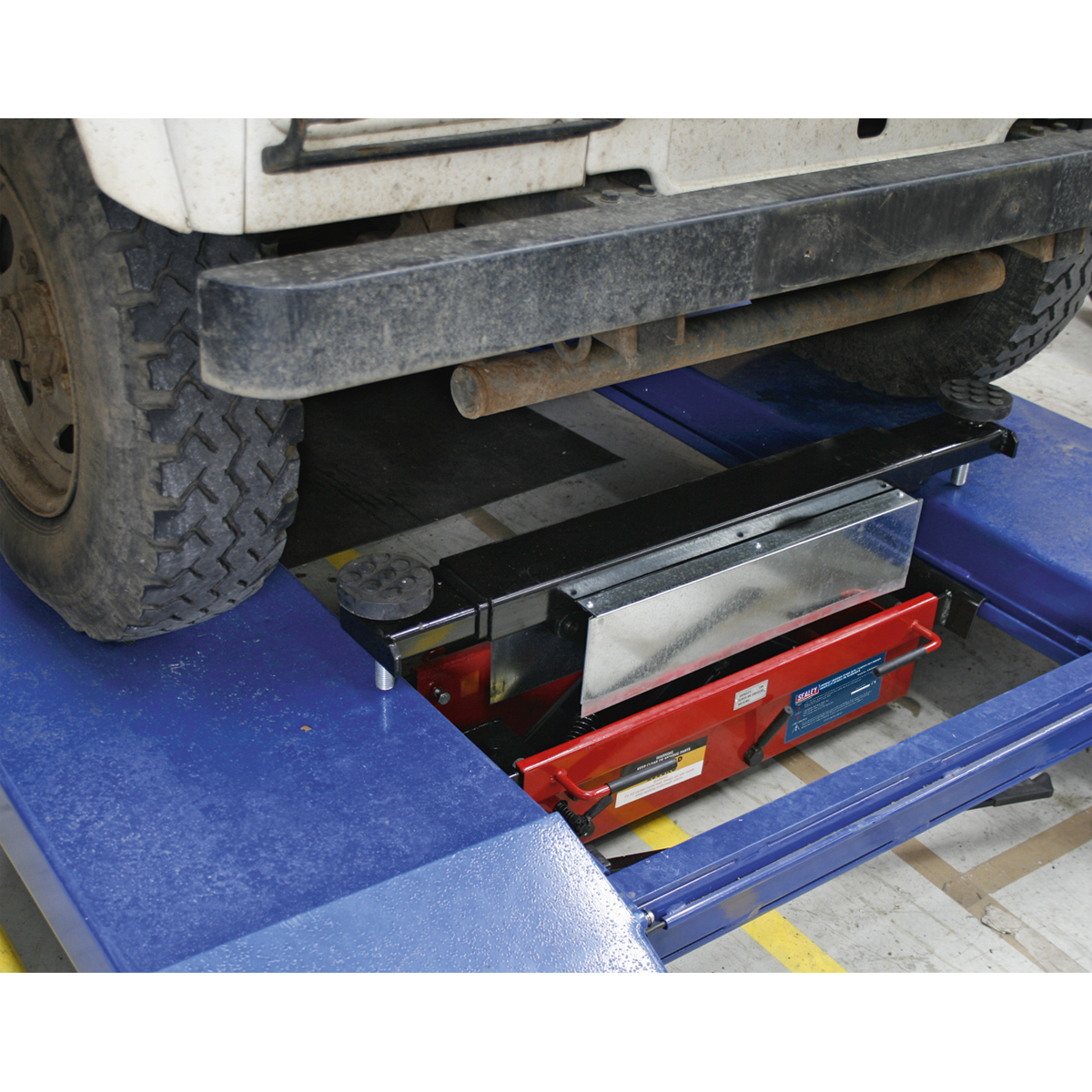 Jacking Beam 2 Tonne with Arm Extenders & Flat Roller Supports