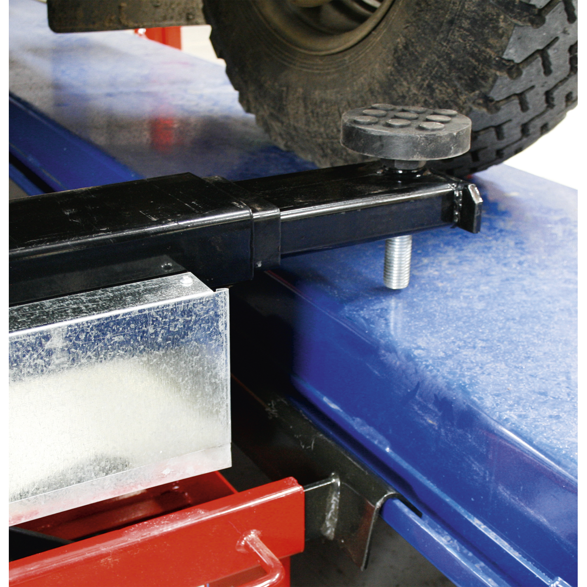 Jacking Beam 2 Tonne with Arm Extenders & Flat Roller Supports